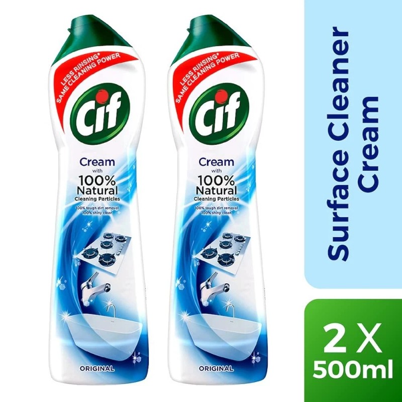 Cif Original Multipurpose Surface Cleaner Cream for Kitchen & Bathroom,