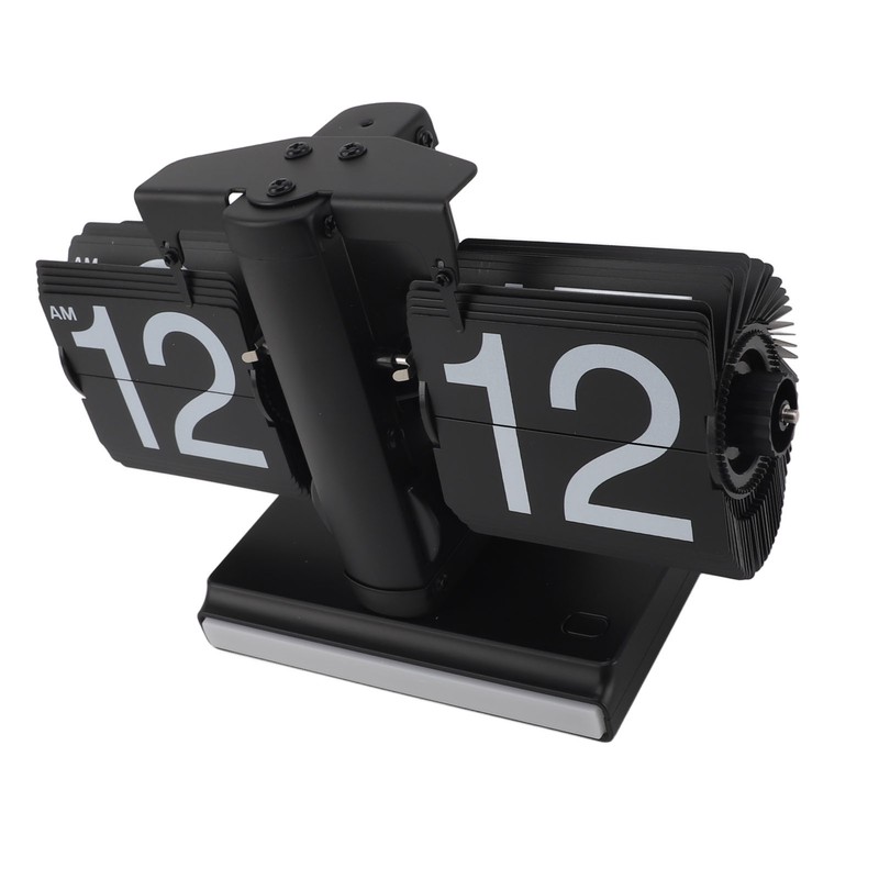 Retro Digital Flip Down Clock Battery Powered Flip Desk Clock