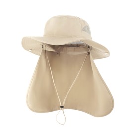 Zylioo Big Heads UV Sun Hats with Neck Guard,Cooling Gardening/Garden Hat for Large Heads,Summer Hats for Hiking Camping