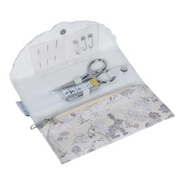 Sewing Kit Fold-Over - Woodland Toile