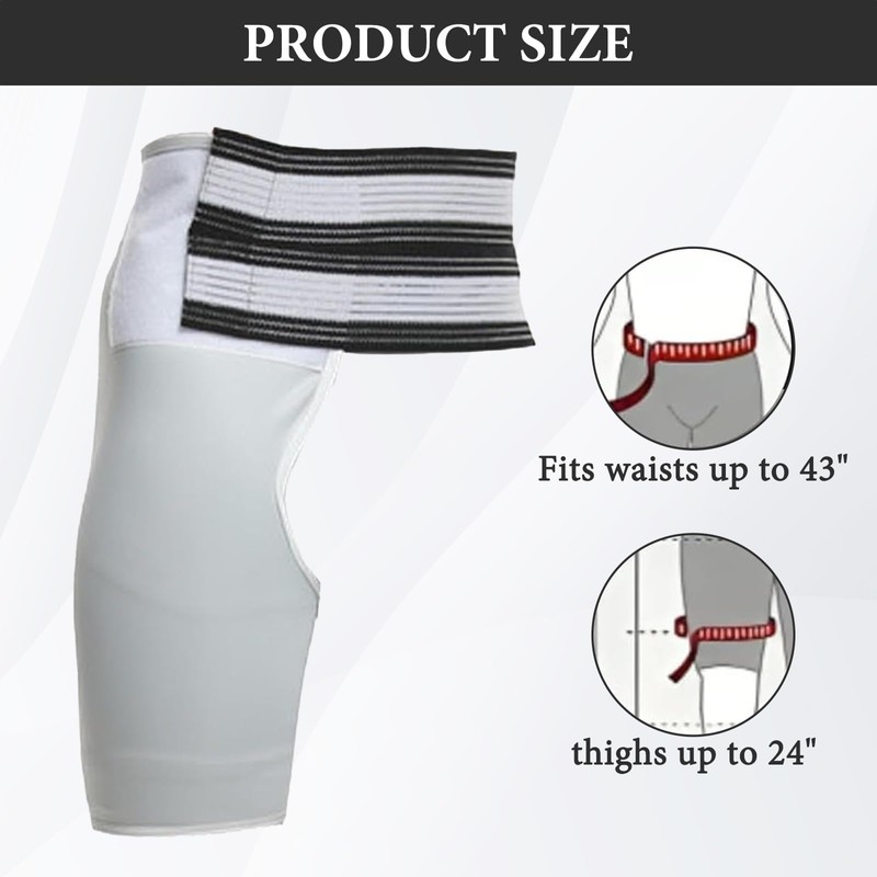 Carreneu Sciatica Bandage Hip Bandage Thigh Bandage Sciatica Belt Thigh