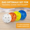 Fat Pipe Floorball Unihockey Ball Team Set of 24 Fat