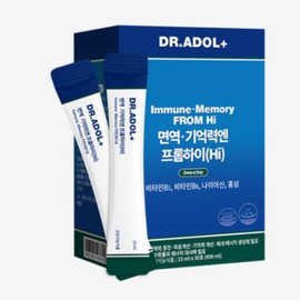 Doctor Adol Dr. Adol From High Red Ginseng Vitamin B Stick Nutrition 30 Packets / 닥터아돌 프롬하이 홍삼 비타민B 스틱 영양제 30포