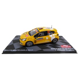 OPO 10 - Rally car 1/43 compatible with Renault Clio RS R3T Monte Carlo 2017 Panzani Grilli - BR23