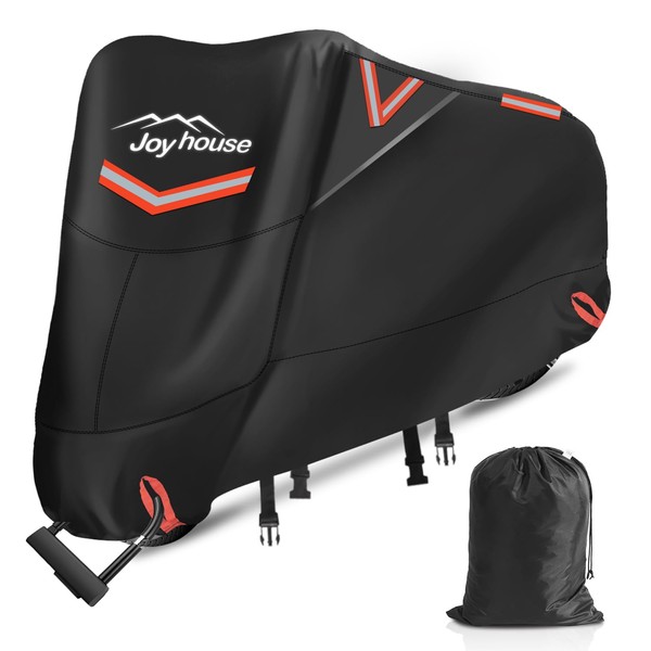 Motorcycle Cover, 420D Thick, 2024 Version & Side Vents, Car