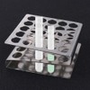 Stainless Steel Z Shaped Test Tube Rack Holder - 25