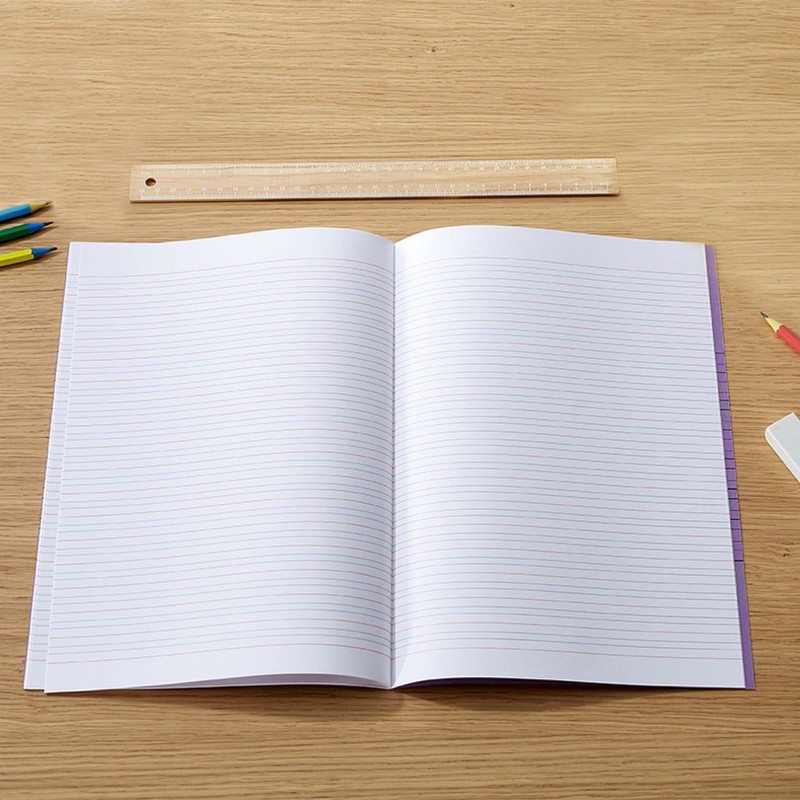 Rhino A4 Handwriting Practice Books, 40 Page / 4mm Feints