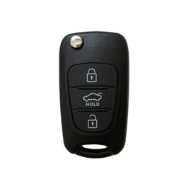 Key Casing, Folding Key Three Buttons, Suitable for Hyundai Kia I20 I30 IX35 IX20 Elantra Model Series