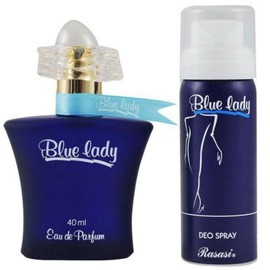 RASASI Blue 2-Piece Set For Women, (1.3 Oz Eau De Parfum Spray + 1.7 Oz Deodorant Spray)
