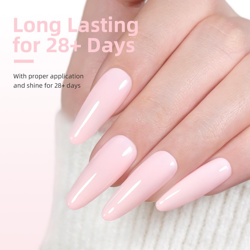 OPUIU Pink Gel Nail Polish 1 PCS 15ML Gel Polish