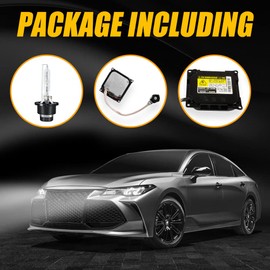 RANSOTO DDLT003 Xenon HID Headlight Ballast Control Unit with Igniter D4S Bulb Compatible with 2006-2012 Lexus IS250 GX460 ES350 GS300 GS350 RX350 & Toyota Prius Avalon, Replaces 85967-52020 KDLT003
