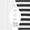 Clara Clark Bathroom Set – Bathroom Shower Curtain Sets with