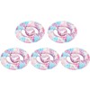 5PCS Round Hand Grip Ring Printed Silicone Fidget Toy Finger