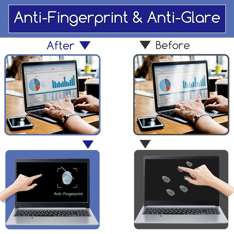 KEANBOLL 2-Pack Anti Blue Light Screen Protector for Lenovo Flex