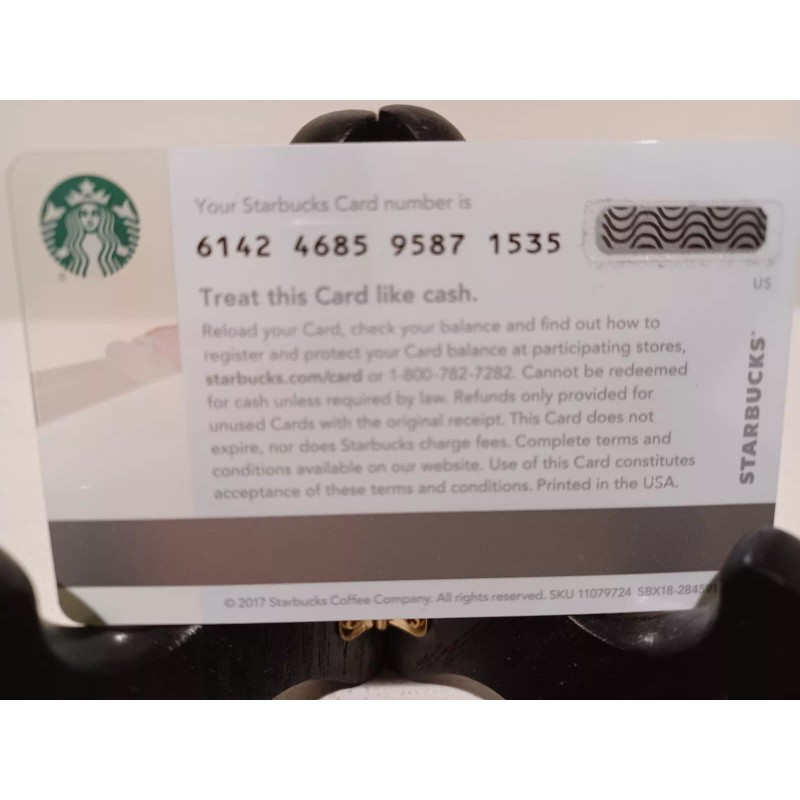 STARBUCKS CARD 2017"GINGERBRE
