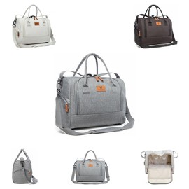 Cangaroo Jossie Changing Bag with Zip, Adjustable Strap, Colour: Grey