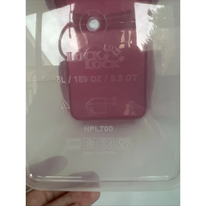 LocknLock Easy Essentials Food Lids (Flip-top) / Pantry Storage Containers,