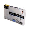 HIDISC Music Cassette Tape, Normal Position, 60 Minutes, 1 Roll
