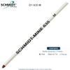 Schmidt 635 D1 Mine Ballpoint Refill - Red Ink (Medium