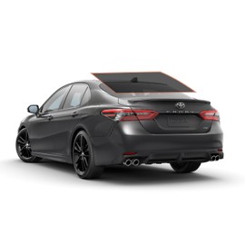 DIY-MotoShield Pro Premium Professional 2mil Precut Carbon Window Tint Film for 2018-2023 Toyota Camry 4 Door 4 Door— (Solid Rear Windshield 15%)
