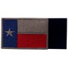 EmbTao Texas bordado táctico cierre gancho & Loop Patch, azul