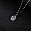 Seiyang St Joseph Necklace Patron Religious Protector Necklace Sterling Silver