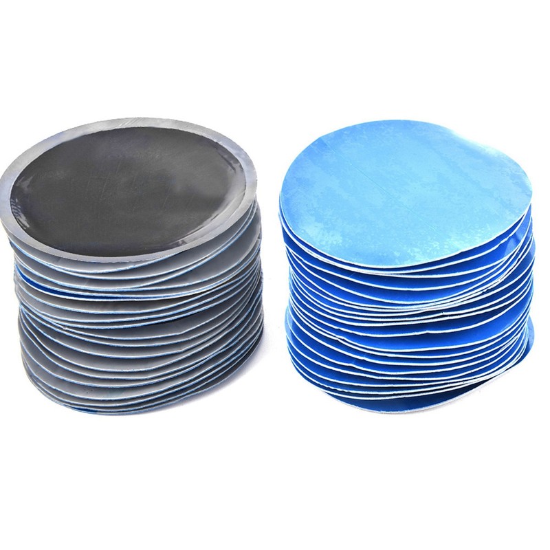 80Pcs/Box 58mm Car Round Natural Rubber Tire Tyre Puncture Repair