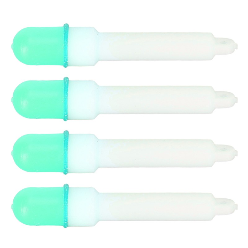 4PCS Fishing Glow Sticks High Visibility Night Fishing Float Tail