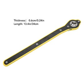 Jack Llave de Trinquete Par 13.4In Car Jack Llave de Trinquete Ahorro de Trabajo Neumático Rueda Lug Llave Herramienta de Reparación para Automóviles Suvs Camiones Llave de