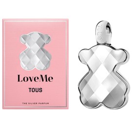 TOUS LoveMe the Silver Parfum for Women, Long-Lasting Floral Fragrance, Elegant Scent with Notes of Rose, Jasmine and Musk. Long-Lasting Scent for Everyday Wear, 3 Fl Oz