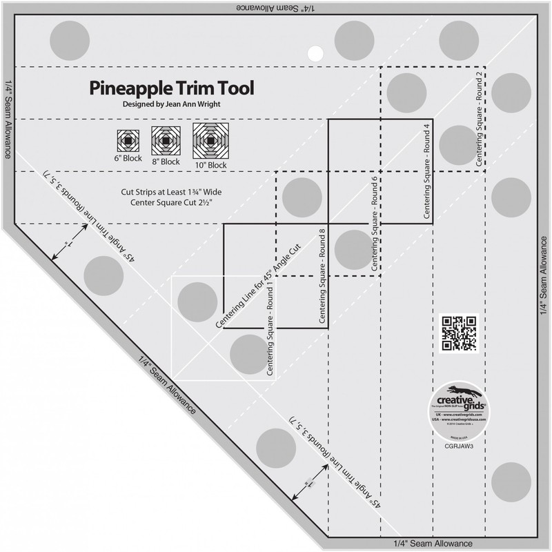 Creative Grids 2 Pack - Pineapple Trim Tool (CGRJAW3) and