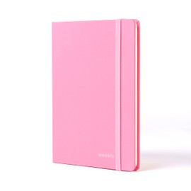 Jumble & Co Moodler B6 Week to View Undated Diary - Rose-tinted Pink