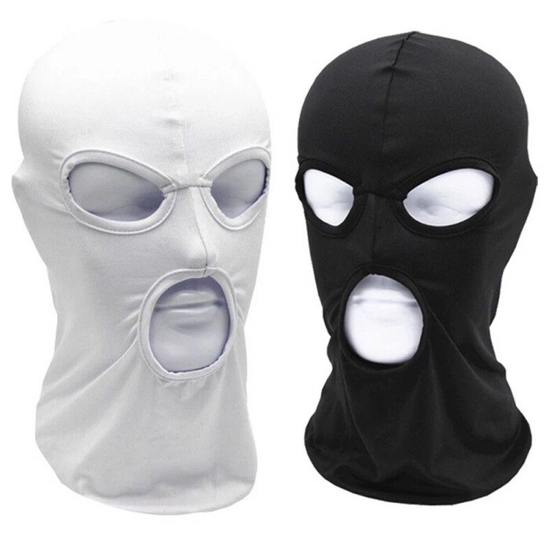 Unbranded 3 Hole Thin Full Face Mask Balaclava Ski Mask