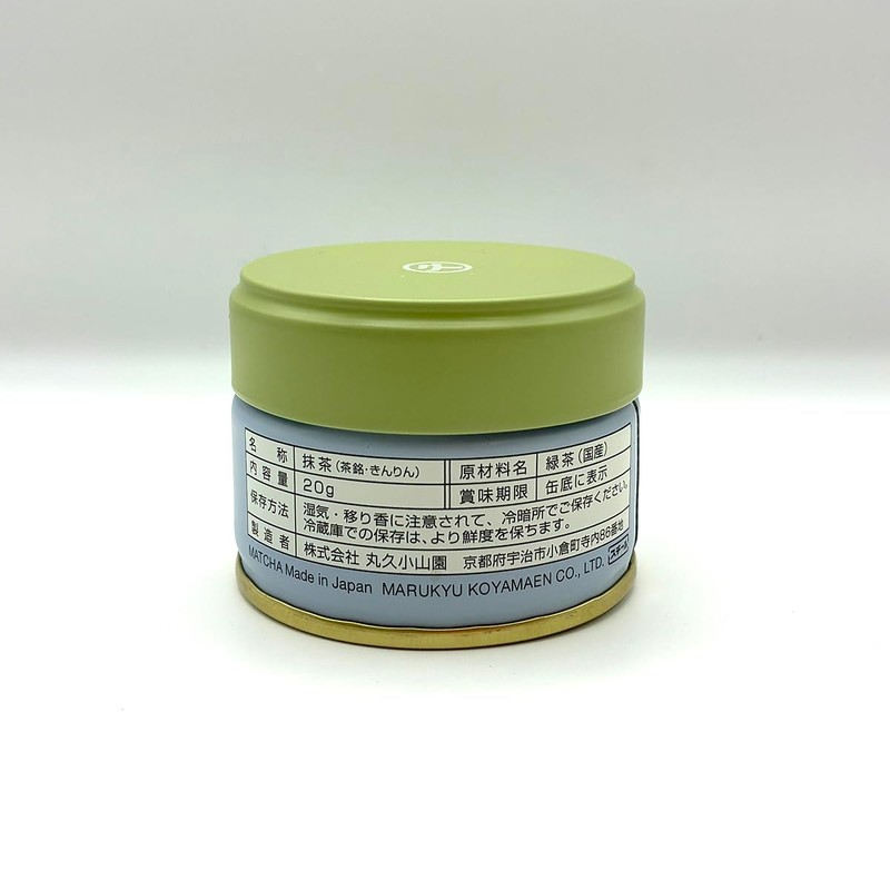 Maruku Koyamaen Matcha Kinrin 20g Can -kinrin macha-