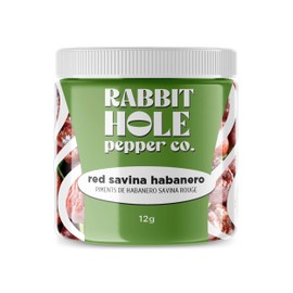 Rabbit Hole Pepper Red Savina Habanero Dried Pepper Pods (350,000 SHU)