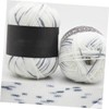 Ciieeo 5rolls Gradient Cotton Yarn Knitting and Crochet Thread for