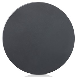 WENHUALI Hot Rolled Steel Plate 1/4" x 12" Diameter Circle Weldable A36 Steel Sheet, Round Metal Steel Base Sheet for Architecture (1 Pack)