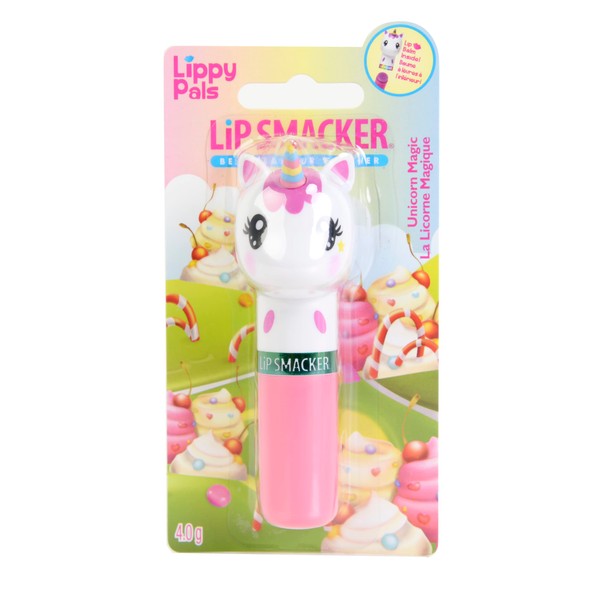 Lip Smacker - Lippy Pals Collection - Unicorn Lip Balm for Children - Magic Taste - Gift for Children - Single Lip Balm