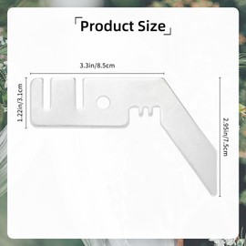 4 Pcs 3 Inch Double Crossbar Hanger,Wedding Hanger Heavy Duty Crossbar Valance Hangers for Commercial Pipe and Drape Backdrop Stand