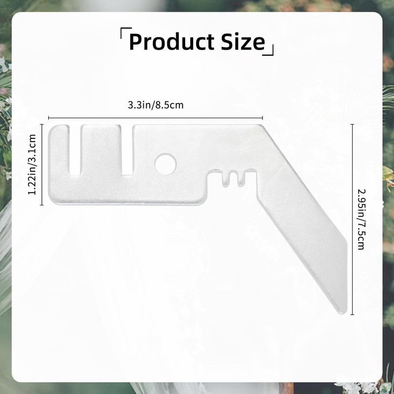 4 Pcs 3 Inch Double Crossbar Hanger,Wedding Hanger Heavy Duty
