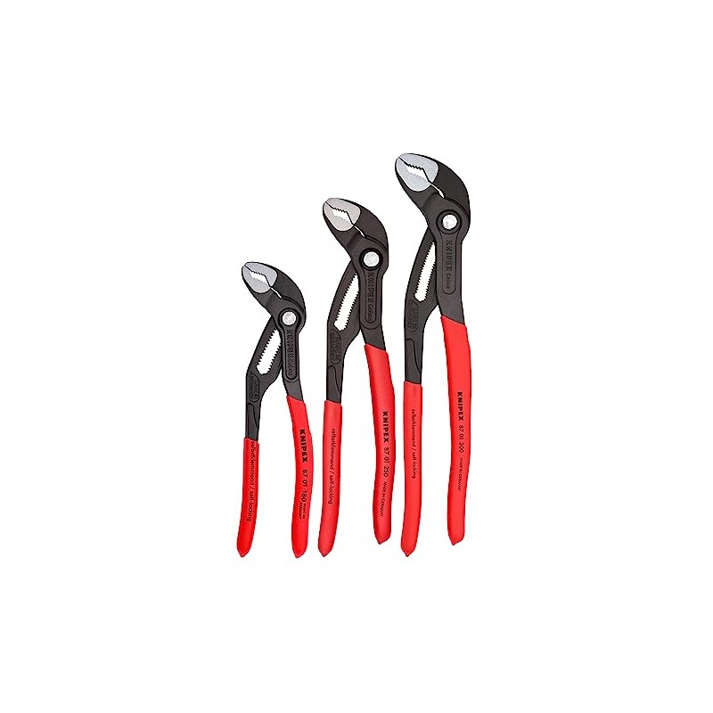 KNIPEX Tools 00 20 06 US1, Cobra Pliers 7, 10,