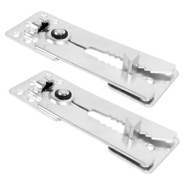 Bopfimer 2 Packs of Sectional Sofa Connector, Metal Sectional Sofa Furniture Connector Sectional Connectors for Sliding Sofa