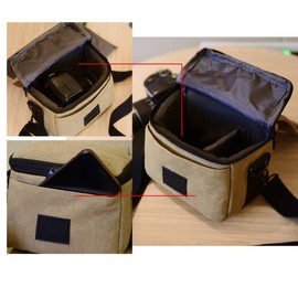 Piegelreflex Camera Bag, Waterproof Camera Bag for SLR Cameras, Camera Bag for SLR Cameras, Digital Cameras, Compact Cameras, Camera Accessories (Yellow), yellow, Unisex