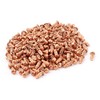 Sourcingmap 200 Pcs 5/64" x 13/64" Copper Round Head Solid