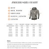 JMIERR Mens Hooded Sweatshirt Cotton Fashion Fleece Long Sleeve Drawstring