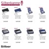 SILBERKANNE Key Ring Clover Leaf 9.5 x 3.5 cm Premium