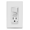 Leviton GFCI Switch Outlet Combo, 15 Amp, Self Test, Tamper-Resistant