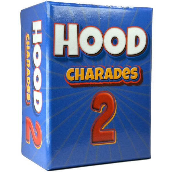 Hood Charades 2 Urban Card Game for Game Nights and