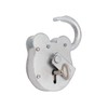 Fire Brigade Padlock FB & 2 FB Keys - Galvanised