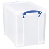 Really Useful Box 19 Liter Plastic Stackable Storage Container w/Snap